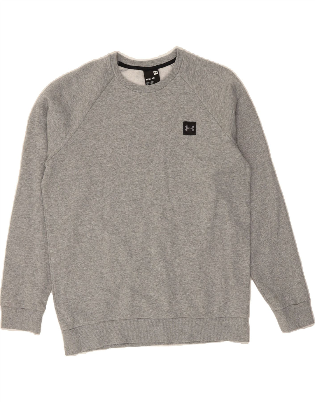 UNDER ARMOUR Mens Sweatshirt Jumper Medium Grey Cotton Vintage Under Armour and Second-Hand Under Armour from Messina Hembry 