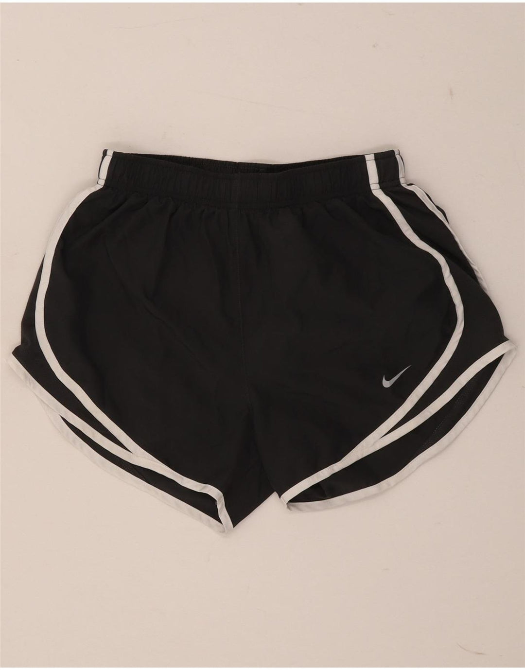 Pantaloncini sportivi Nike Dri Fit da donna UK 8 piccoli grigi