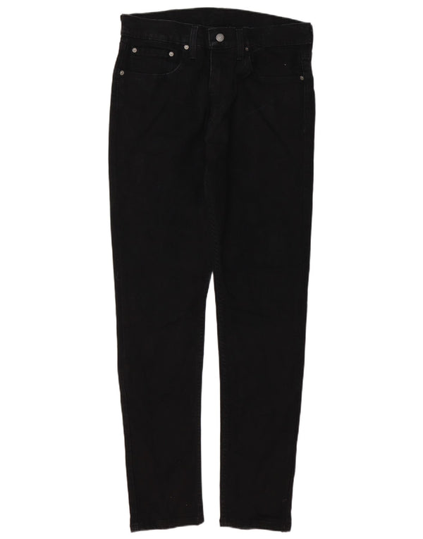 LEVI'S Jeans da uomo 512 slim affusolati W34 L32 cotone nero