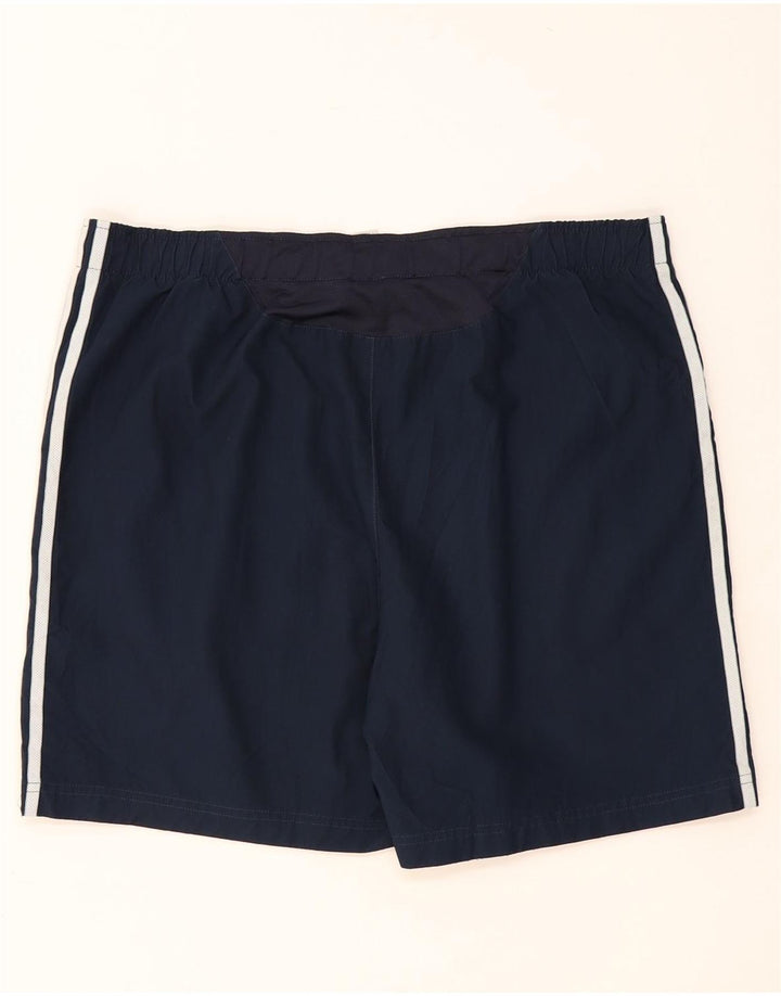 Pantaloncini sportivi Adidas Climacool da uomo medi in poliestere blu navy