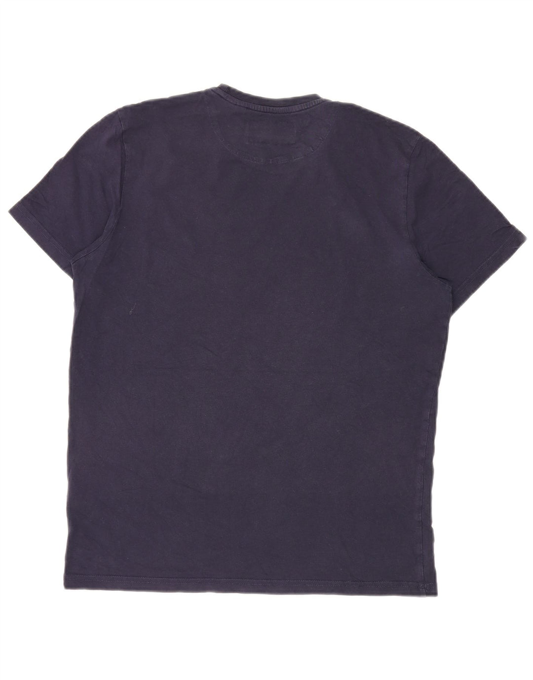 T-shirt da uomo Lyle & Scott Top in cotone blu navy medio