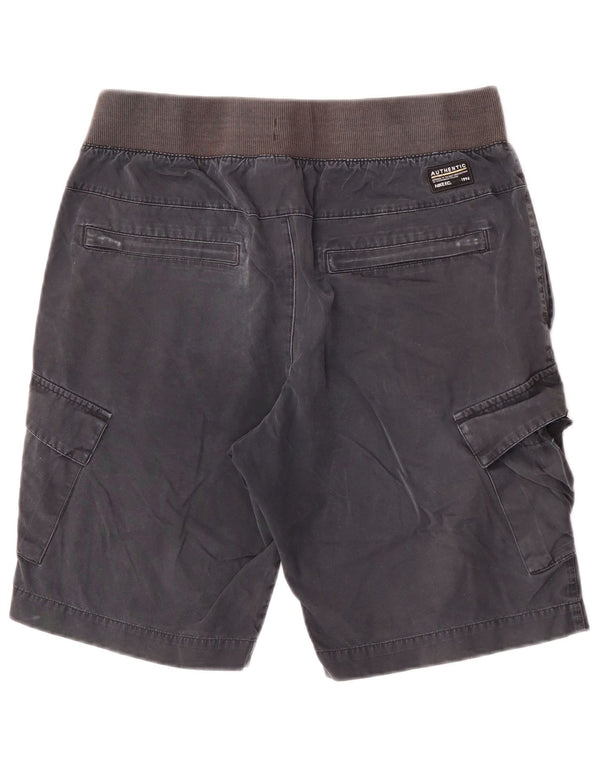 Pantaloncini cargo Nike da uomo medi W32 in cotone blu navy