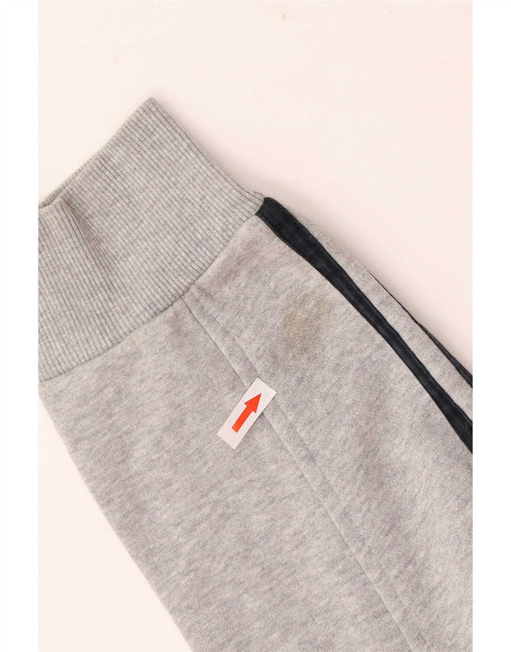 Giacca da ginnastica da uomo Adidas Large in cotone grigio