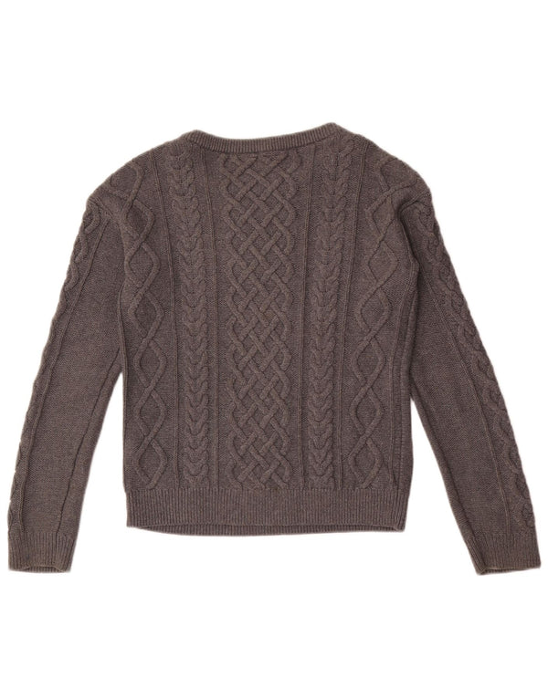 Maglione Gap per ragazze con scollo a barca 11-12 anni XL in cotone grigio