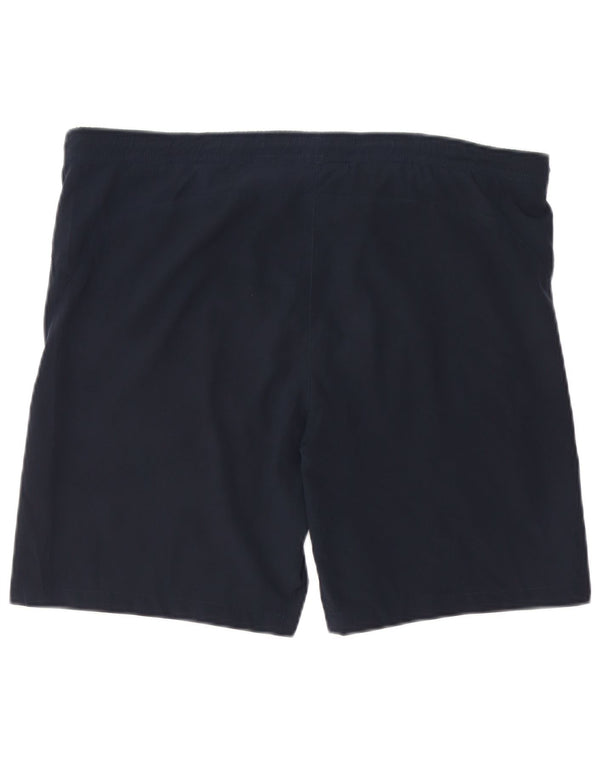 Pantaloncini sportivi da uomo Lotto Large in poliestere blu navy