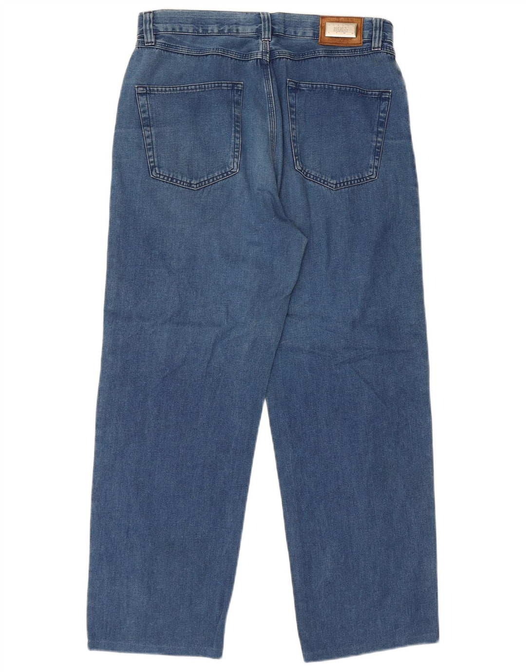 Jeans dritti da uomo Hugo Boss W34 L28 cotone blu