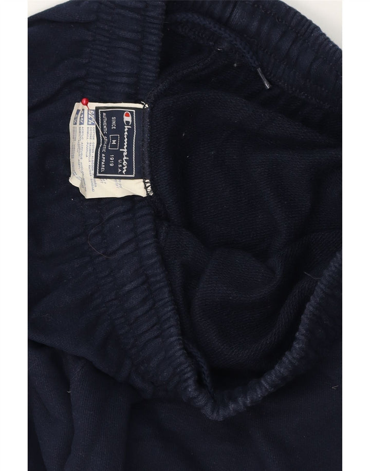 Pantaloni da tuta da uomo CHAMPION cotone medio blu navy