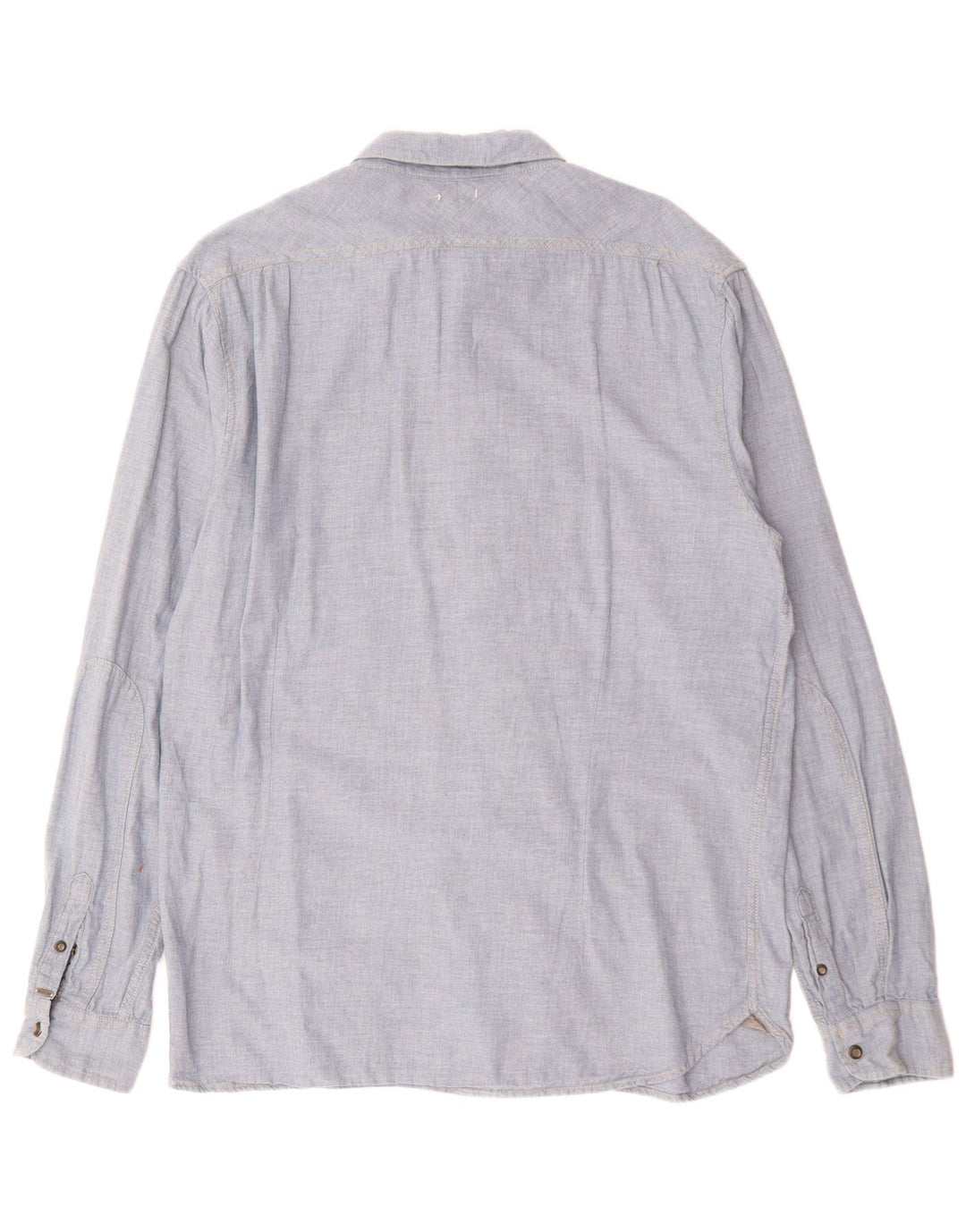 Camicia da uomo SCOTCH & SODA in cotone blu medio