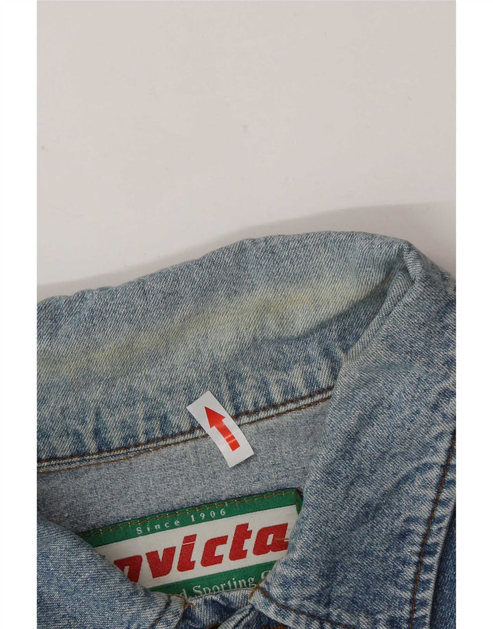 Giacca di jeans da uomo Invicta UK 40 grande cotone blu
