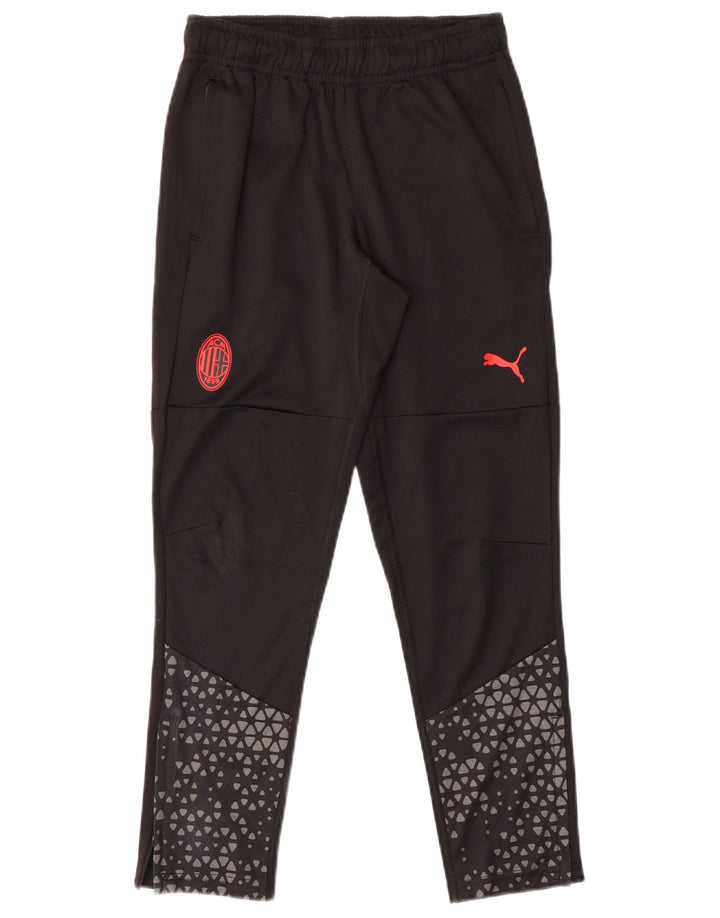 Pantaloni Tuta Puma Bambino AC Milan 11-12 Anni Nero Geometrico