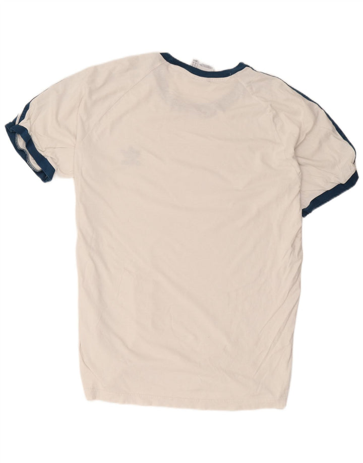 T-shirt da uomo Adidas Top 2XL cotone bianco