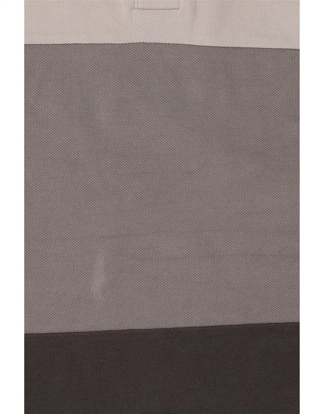 Polo Nike da uomo piccola in cotone color block grigio