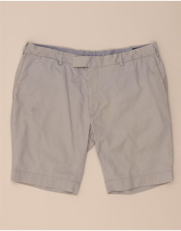 Polo Ralph Lauren Pantaloncini chino slim fit da uomo W36 Large in cotone grigio