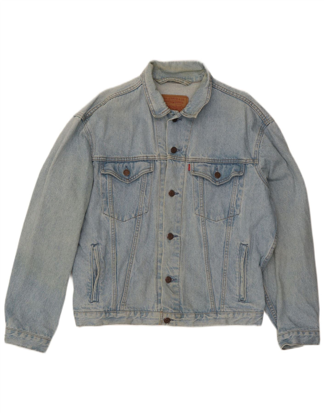 Giacca di jeans da uomo Levi's UK 38 Blu medio