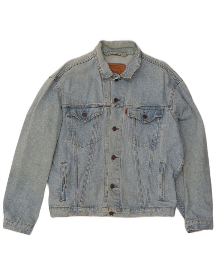 Giacca di jeans da uomo Levi's UK 38 Blu medio