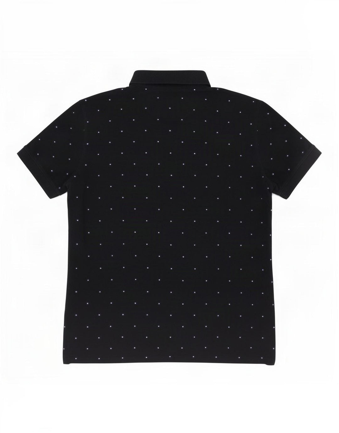 Polo da uomo Massimo Dutti grande blu navy maculato