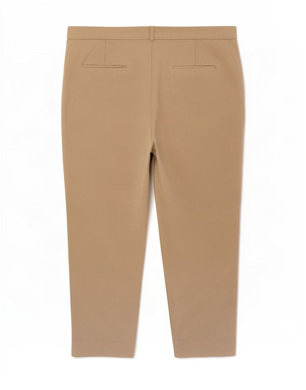 Pantaloni corti da donna Marks & Spencer UK 18 XL W40 L24 Cotone beige