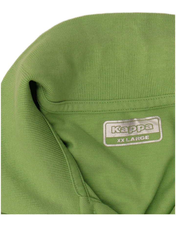 Polo Kappa da uomo 2XL Verde