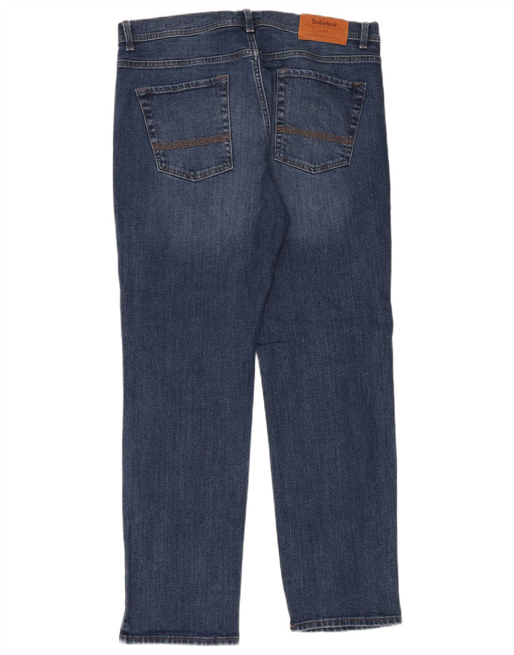 Jeans dritti da uomo TIMBERLAND W34 L32 cotone blu