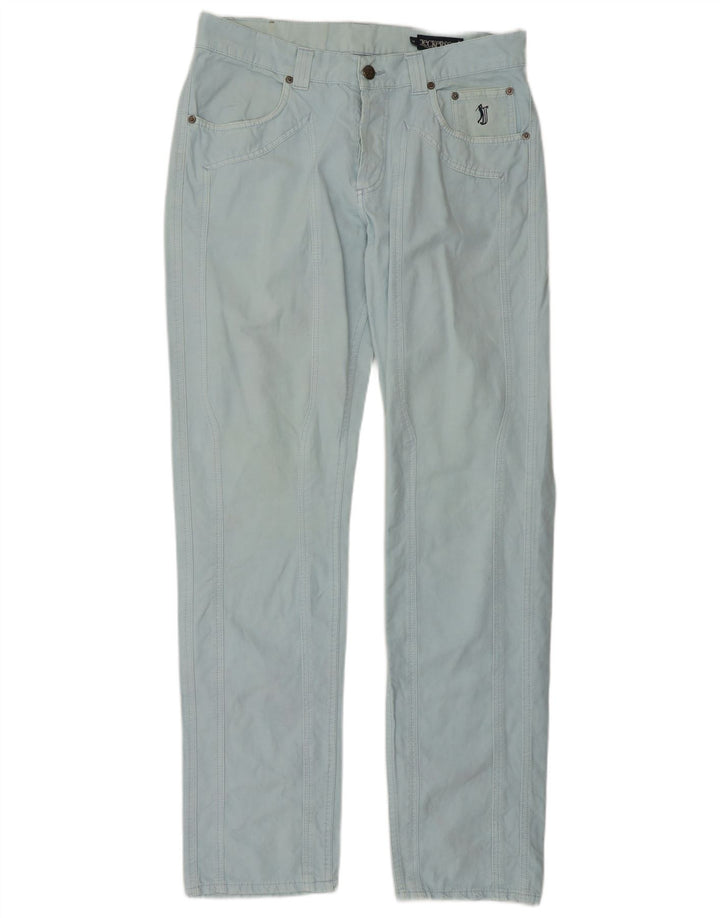 Jeans dritti da donna Jeckerson W34 L34 cotone blu