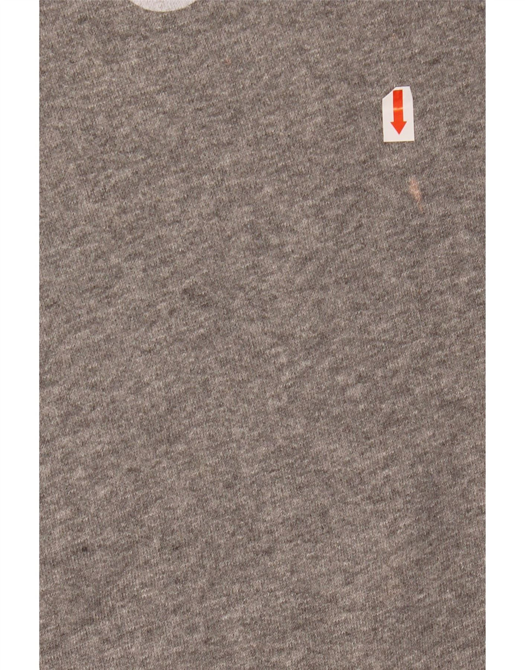 JACK WILLS Felpa con cappuccio grafica da donna UK 14 Grande cotone grigio