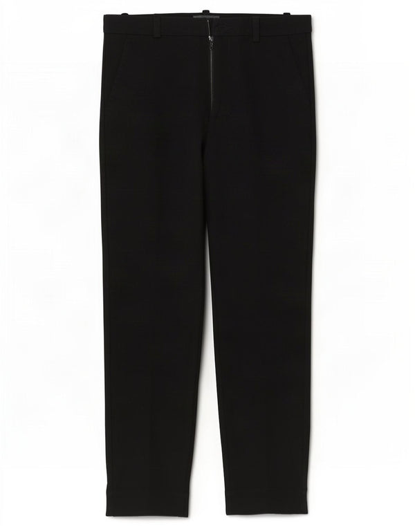Pantaloni chino affusolati da donna Zara EU 38 Small W28 L26 cotone nero