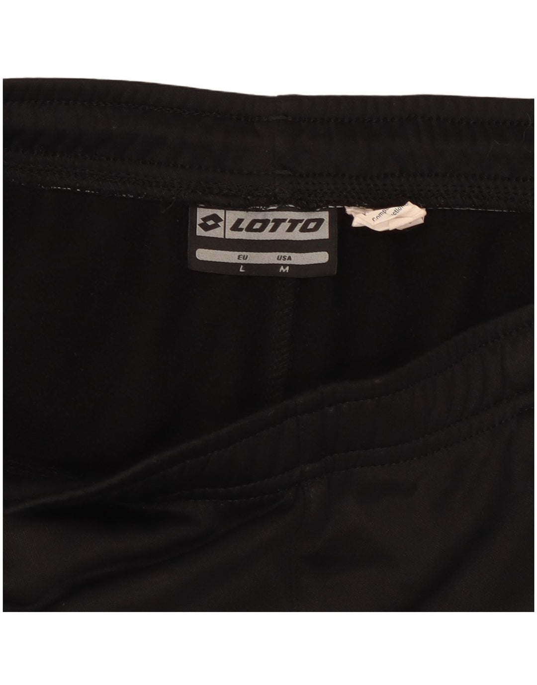 Pantaloni da tuta da uomo Lotto Joggers medi neri