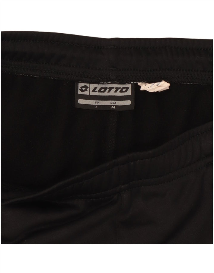 Pantaloni da tuta da uomo Lotto Joggers medi neri