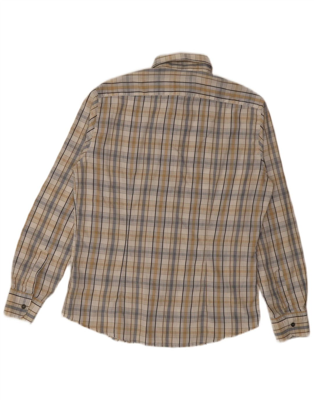 Camicia Uomo Trussardi Jeans Check Large Beige
