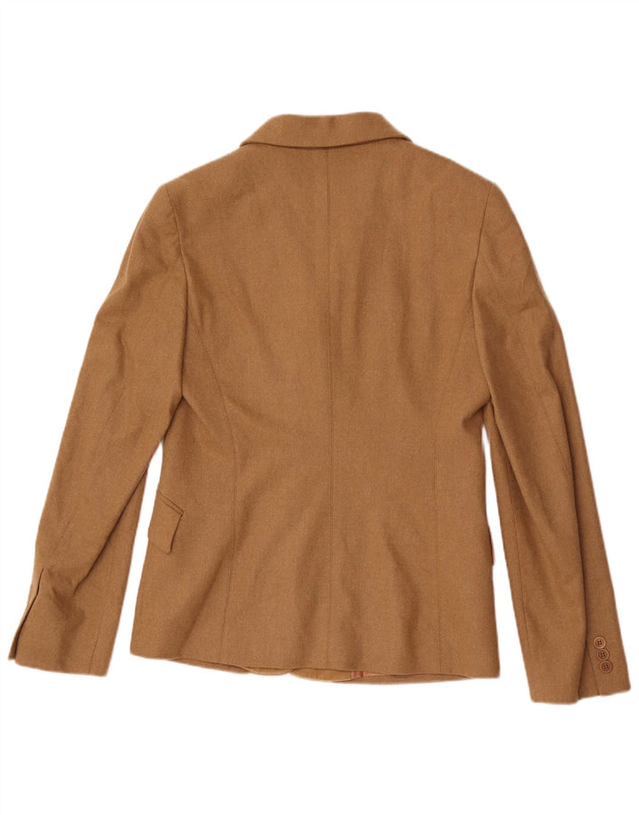 Giacca blazer vintage da donna a 3 bottoni IT 46 grande marrone