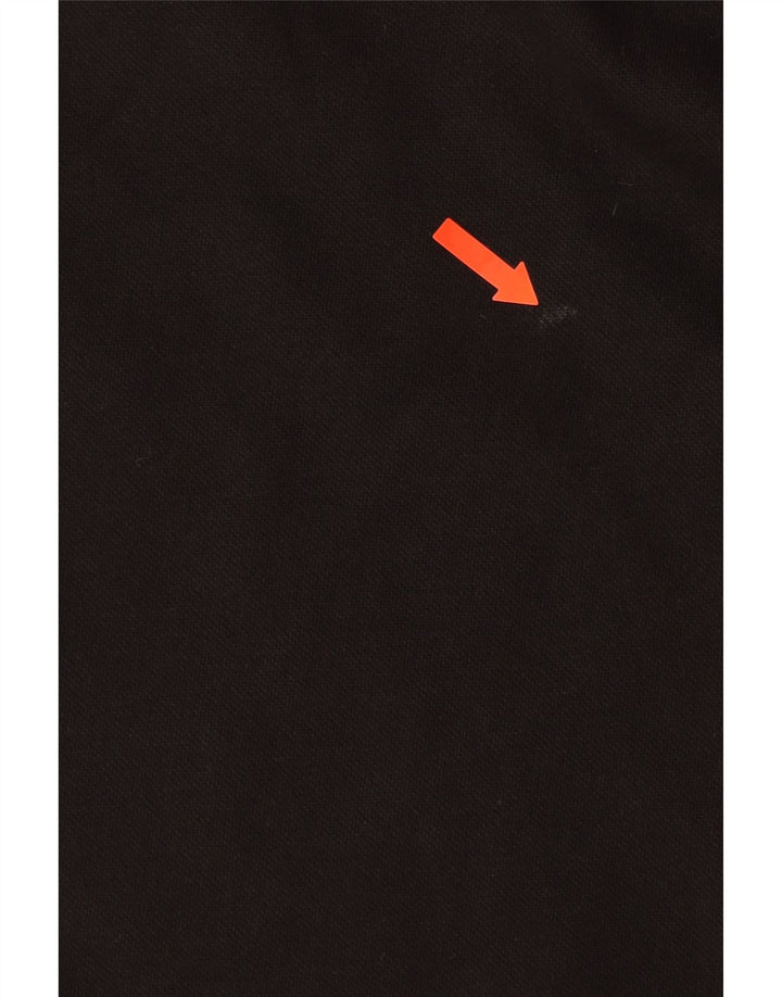 PUMA Felpa con grafica da uomo Maglione grande in cotone nero