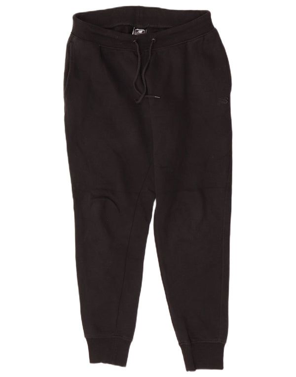 Pantaloni da tuta da donna New Balance Joggers UK 12 Medium Black Cotton
