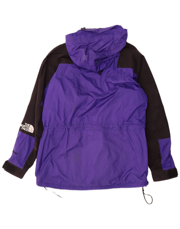 Giacca antipioggia da donna con cappuccio The North Face UK 14 Colorblock viola medio