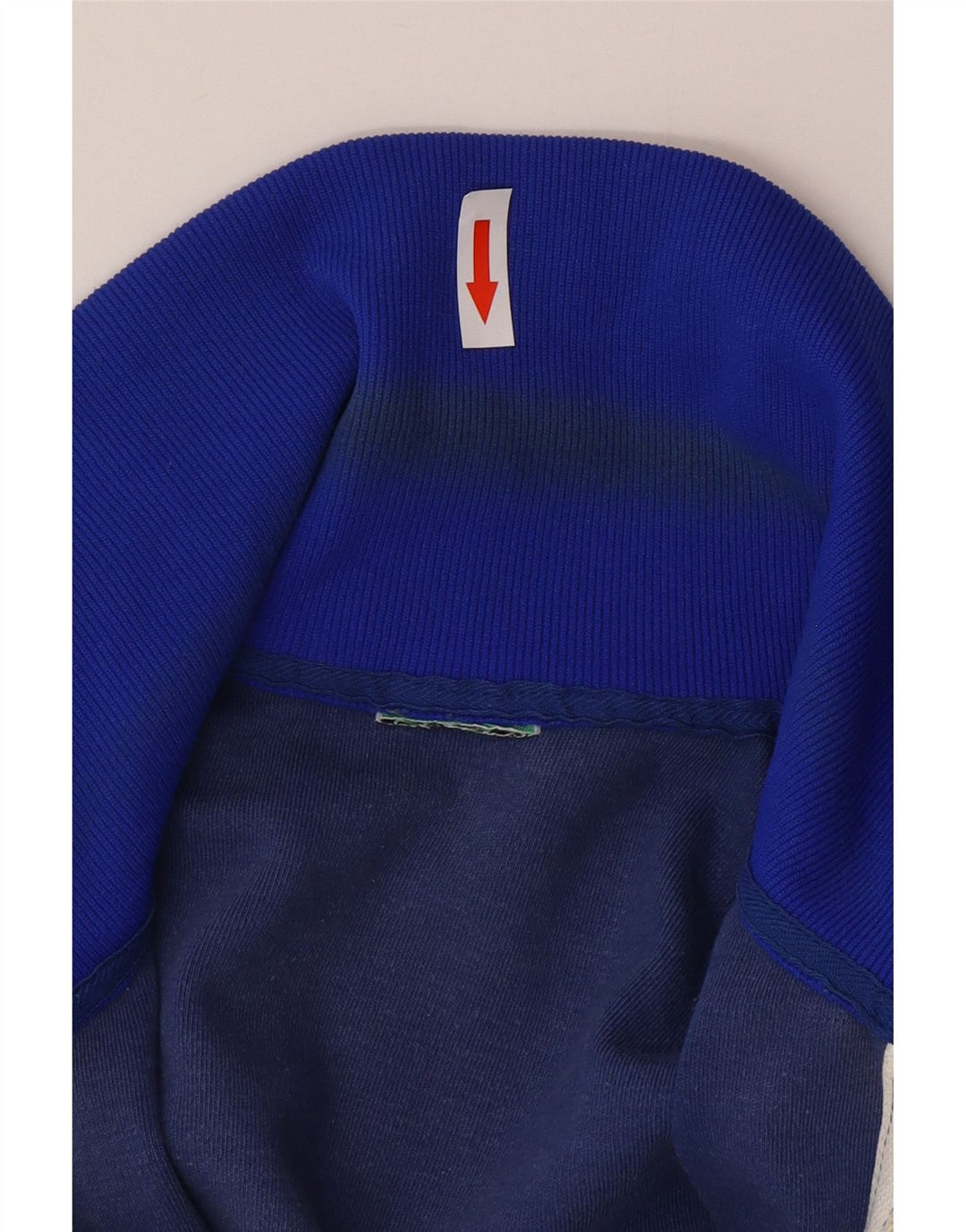Giacca da ginnastica vintage da uomo grande blu