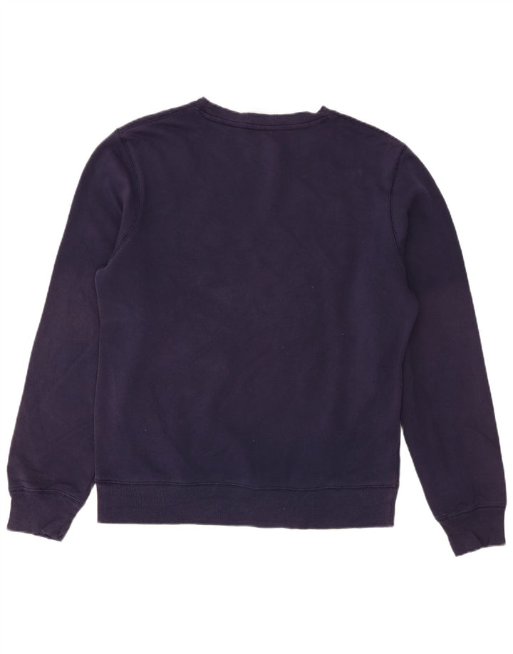 Felpa grafica da uomo Champion, piccola, in cotone blu navy