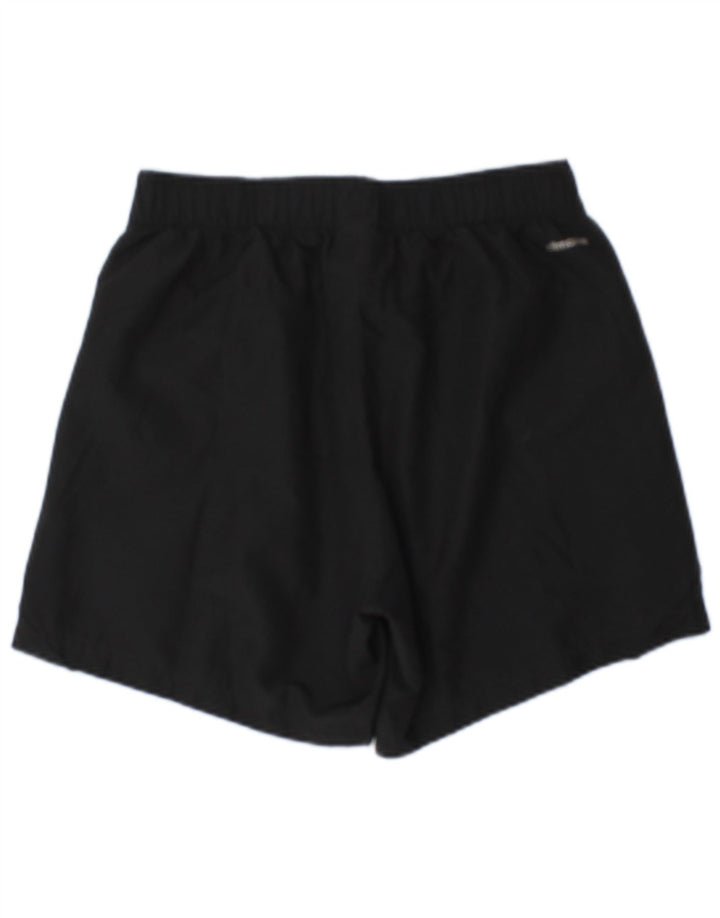 Pantaloncini sportivi Adidas Climalite da donna UK 10 piccoli poliestere nero