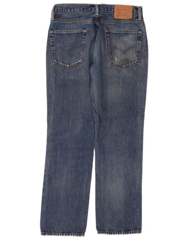 Jeans dritti da uomo Levi's 514 vestibilità regolare W30 L30 cotone blu