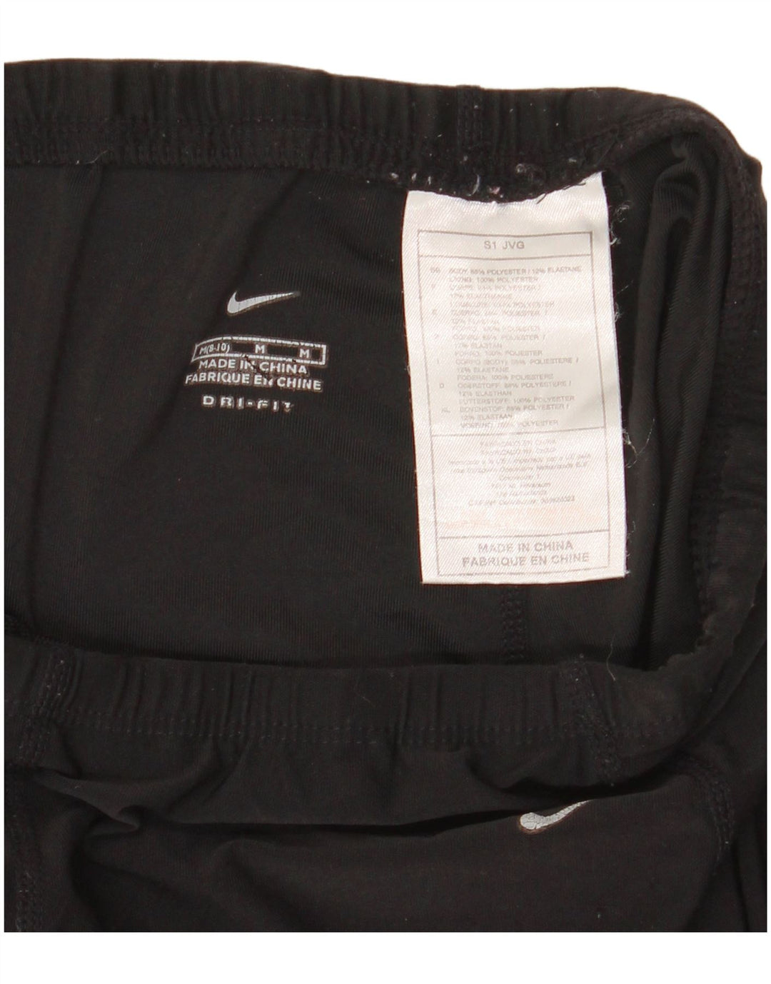 Leggings Nike da donna US 8/10 poliestere nero medio