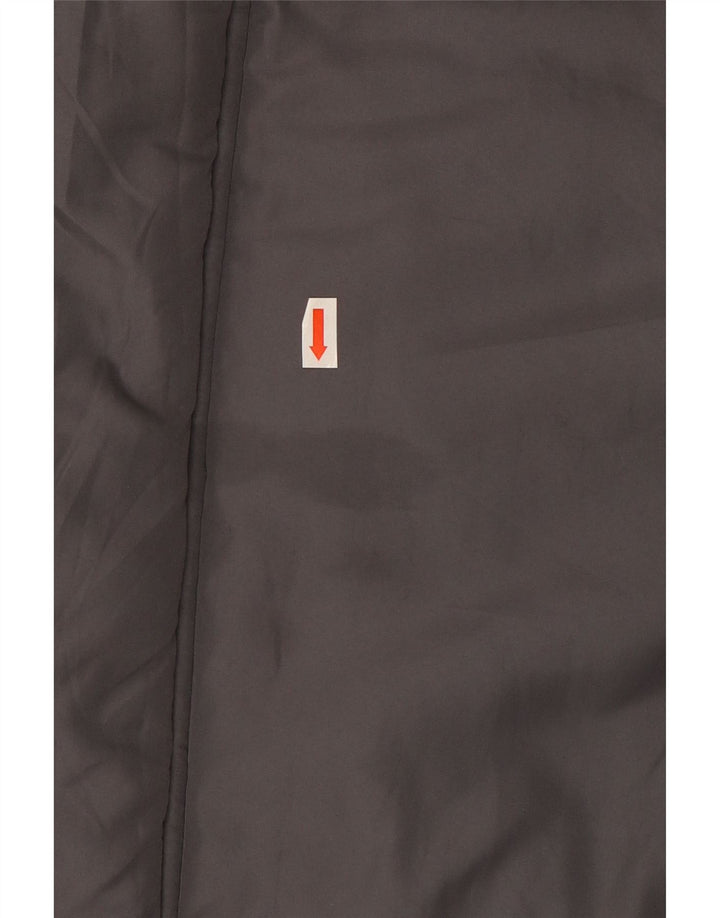 Cappotto imbottito con cappuccio da uomo French Connection UK 42 XL Poliestere grigio