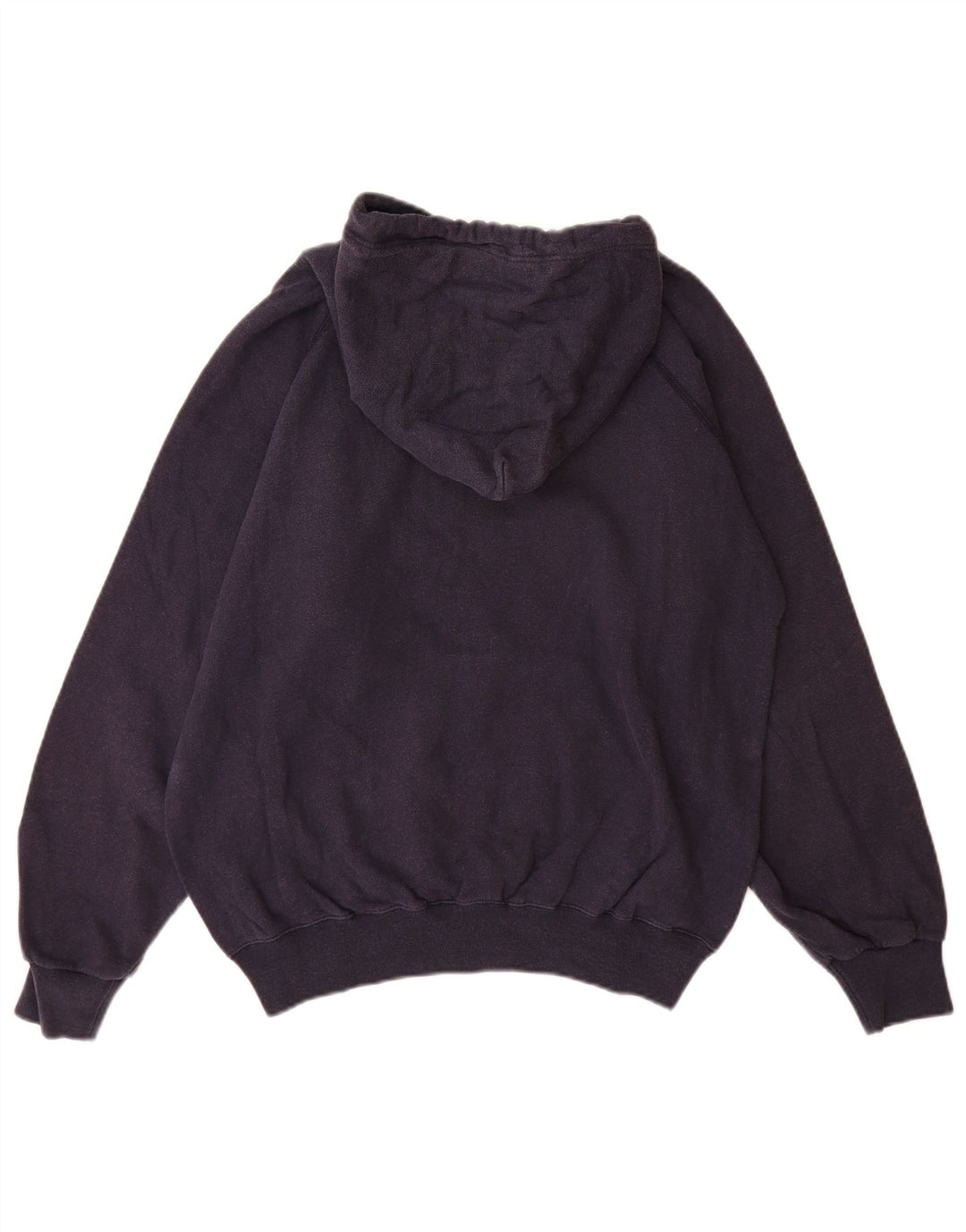 Felpa con cappuccio grafica da uomo Champion, cotone medio blu navy