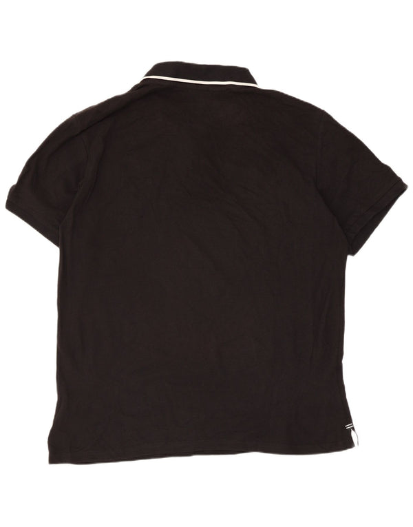 Polo da uomo North Sails XL in cotone a righe nere
