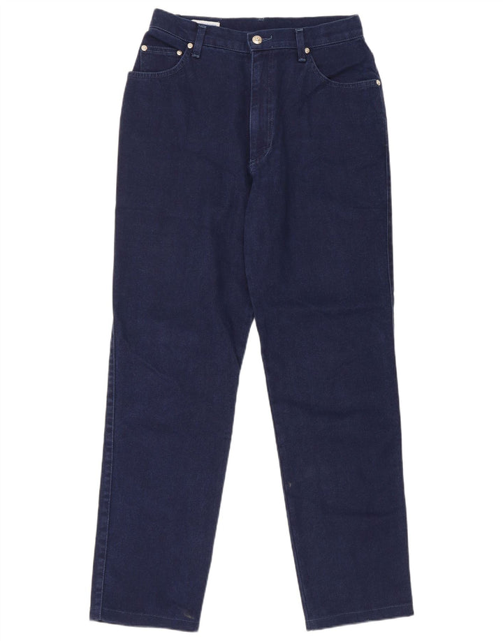 Jeans dritti a vita alta Belfe & da donna IT 44 medio W28 L29 Blu navy