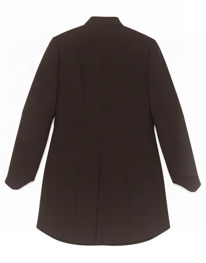 Giacca blazer da donna con zip intera Zara UK 10 piccola nera
