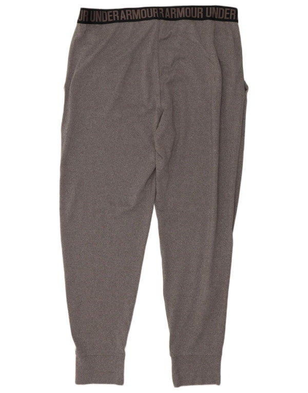 Pantaloni da tuta da uomo Under Armour Heat Gear da jogging piccoli grigi