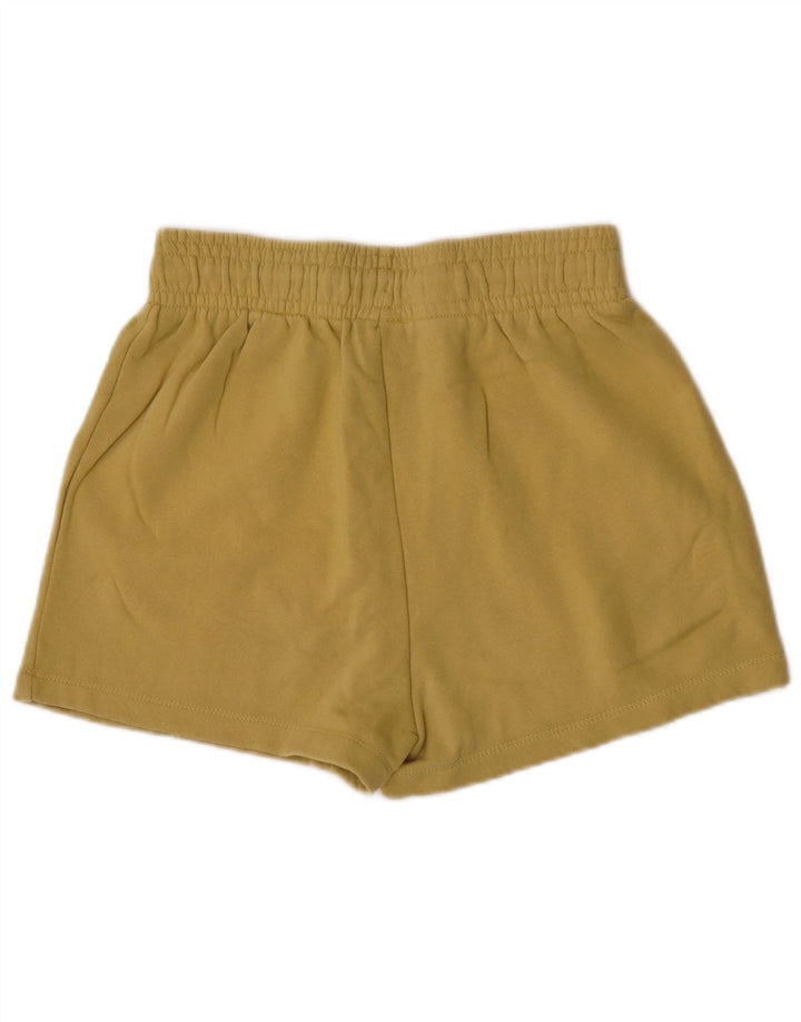 Pantaloncini sportivi Nike da uomo in cotone giallo medio