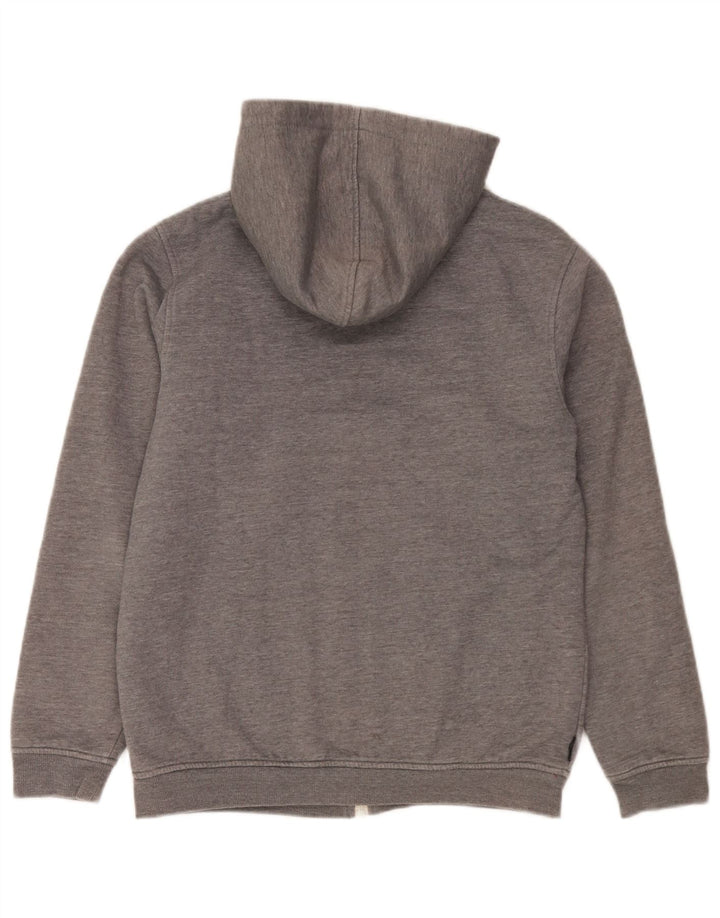 Maglione con cappuccio e zip grafica per ragazzi Billabong 15-16 anni in poliestere grigio