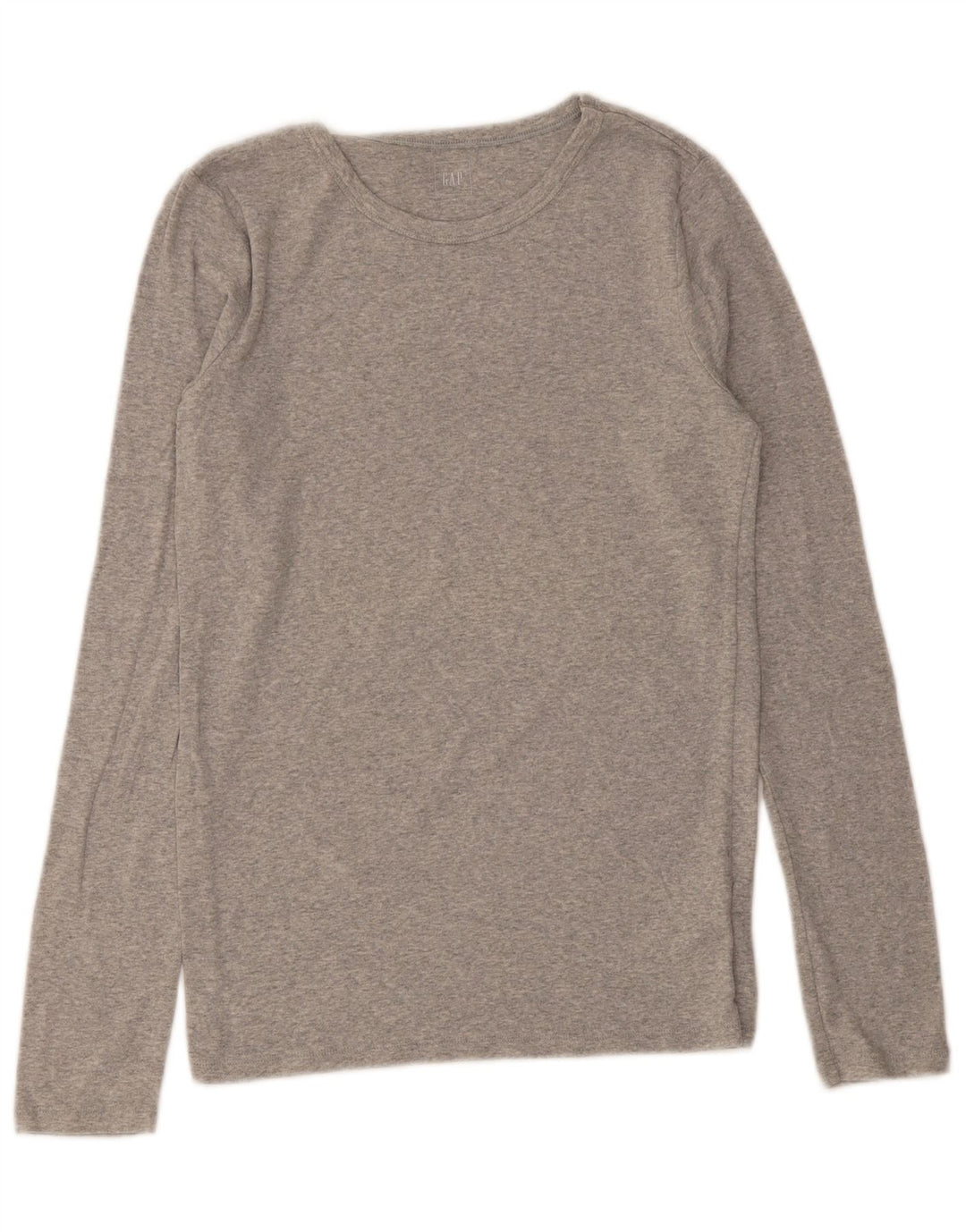 Gap Maglia da donna a maniche lunghe UK 12 Cotone grigio medio