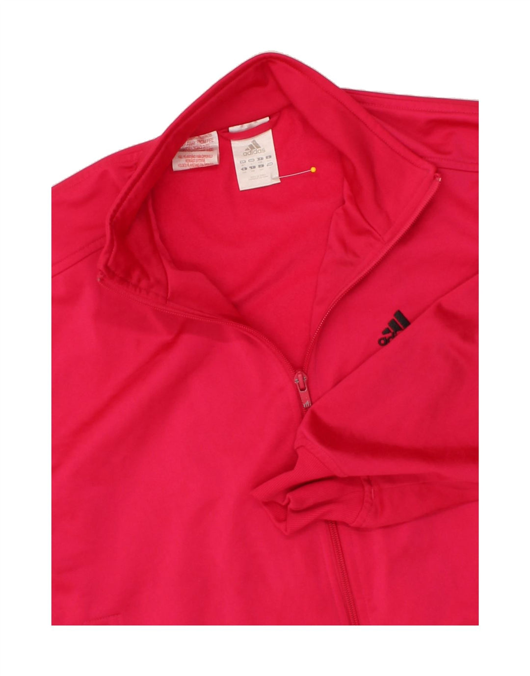 ADIDAS Girls Tracksuit Top Jacket 13-14 Years XL Pink Polyester Vintage Adidas and Second-Hand Adidas from Messina Hembry 