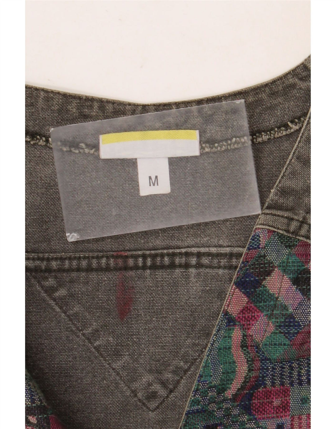 Gilet da uomo SALEWA in cotone geometrico grigio medio