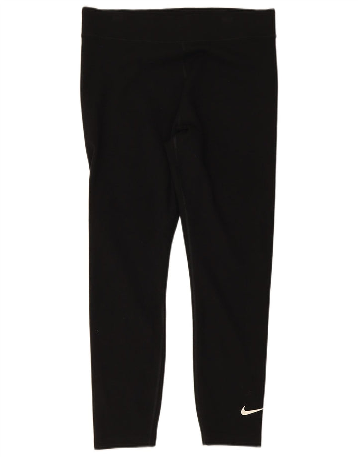 Leggings da donna NIKE UK 14 grande cotone nero